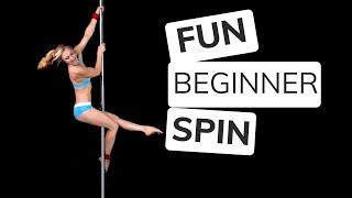 EXTENDED FIREMAN | FIREFIGHTER SPIN Pole Lesson FOR BEGINNERS