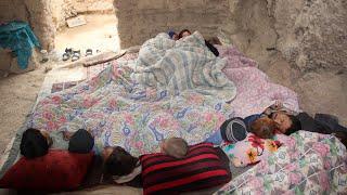 A Day in the Life: How a Big Afghan Family Starts Their Morning in a Cave