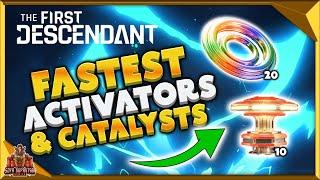 The First Descendant Fastest Energy Activator and Crystallization Catalyst Farm - Get Them Fast