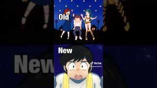 Urusei Yatsura Old vs New  #uruseiyatsura #uruseiyatsura2022 #uruseiyatsuraedit #shorts