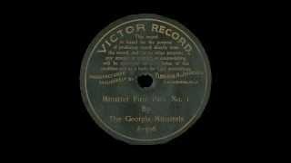 ''Minstrel record No.1'' --  Georgia Minstrels (1900)