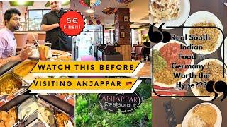 Discovering Authentic South Indian Cuisine at Anjappar in Nürnberg, Germany | Food Vlog