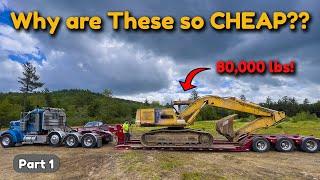 I Bought an 80,000 lb Excavator for ONLY $7,500! What Could Possibly go Wrong?