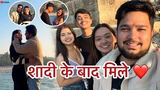 Aaj Gaye Ghumne️ Shadi ke baad mile Pankaj And Nishu se️ #dailyvlog #himanikoranga #youtube