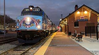 The Complete Metra Evening Rush Hour At Blue Island On November 15, 2024