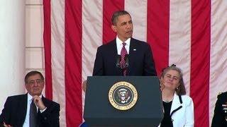 President Obama Commemorates Memorial Day at Arlington National Cemetery