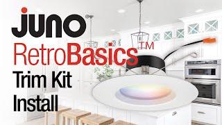 Juno® RetroBasics™ LED Trim Kit Installation Video