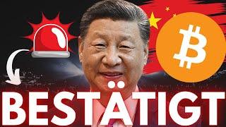 BITCOIN – CHINA STEHT KURZ VOR PUMP!!