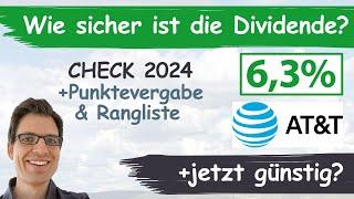 AT&T Aktienanalyse 2024: Wie sicher ist die Dividende? (+günstig bewertet?)