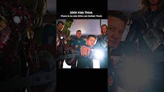 They Think No One Can Defeat Them #shorts #marvel #ytshorts #mcu