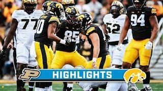 Purdue at Iowa | Highlights | Big Ten Football | Oct. 7, 2023