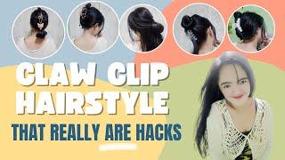 How to make a Claw Clip Hairstyle?/Claw Clip Hairstyle/ Trendy Claw Clip