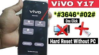 Vivo Y17 Hard Reset | VIVO Y17 PINLOCK,PATTERN,PASSWORD REMOVE | Vivo Y17 Frp Bypass | New Tricks...