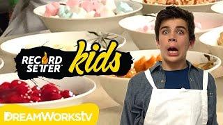 Hayes Grier Cutie Pie Challenge | RECORDSETTER KIDS