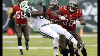 Dashon Goldson Huge Hit On Jeff Cumberland | Jets vs Bucs 2013