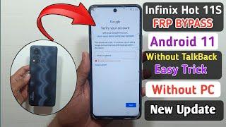 Infinix Hot 11S (X6812) Frp Bypass Android 11 | Infinix X6812 Google Account Bypass Without PC