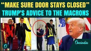 Trump’s Hilarious Response to Macron-Brigitte Viral ‘Slap’ Video Gets Oval Office Laugh Out Loud