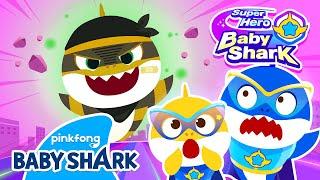 [‍️NEW] BOO! It's a Giant Monster Shark! | Super Hero Baby Shark | Halloween | Baby Shark Official