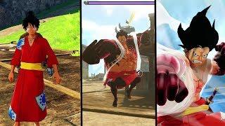 One Piece World Seeker Luffy Kimono Outfit (Land Of Wano Style)(Free Update)