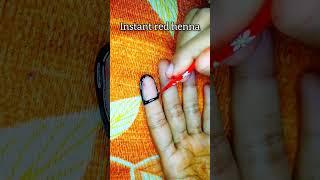 Instant red  henna . easy to apply 