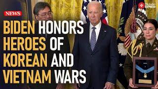 Medal of Honor Presented to Seven Veterans by President Biden