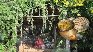 Gujarati Thali Bajre Ki Roti With Dal Recipe | Village Food | Lunch Cooking