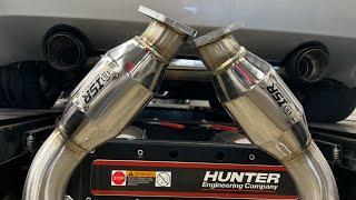 ISR PERFORMANCE OMS SPEC CARBON TIP EXHAUST SYSTEM - NISSAN Z33 350Z