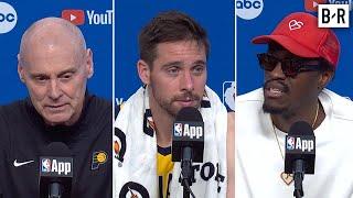 Rick Carlisle, T.J. McConnell, Pascal Siakam Talk Game 7 Loss & Haliburton Injury | 2025 NBA Finals