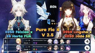 E0S0 Feixiao x Herta FUA & E0S0 Lingsha x Jade Super Break | PureFiction 4 |  V2.5 | 3 Stars | HSR|