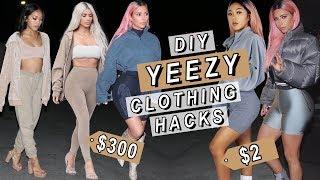 DIY YEEZY CLOTHING HACKS FOR CHEAP! | BROKE & BOUJEE | Nava Rose