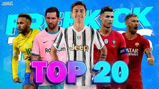 Top 20 Free Kick Takers in the Last 5 Years