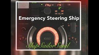 How to Steer Ship in Emergency/ShipSailorSunil