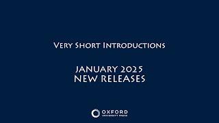 New Releases | January 2025 | Very Short Introductions