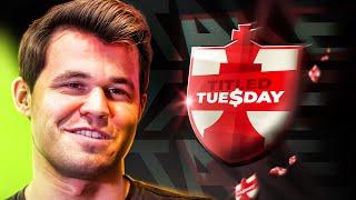 Magnus Carlsen Plays Titled Tuesday March 11th 2025