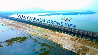 PRAKASAM BARRAGE, VIJAYAWADA DRONE VIDEO