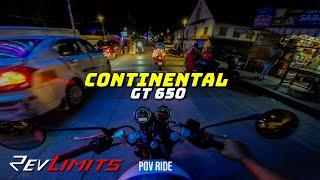 2021 Royal Enfield Continental GT 650 | Narrow road #POVRide #198 | RevLimits |