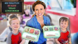 See What's Inside My Kids' Vegan Lunchboxes!