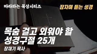 (따라하는 묵상시리즈) 65 목숨걸고 외워야 할 성경구절 / 장재기 목사