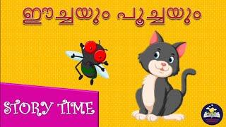 Malayalam Story : The Fly and the Cat | The Housefly and the cat | Story | TEACHERS World of WONDERzzz