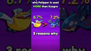 Why Pelipper Used More Than Kyogre