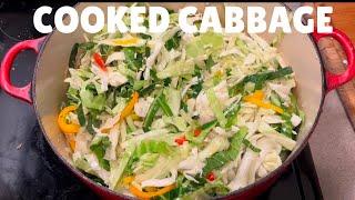 Cooked Cabbage Recipe!