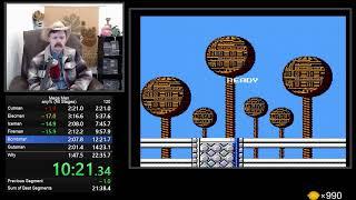 Mega Man (NES) speedrun in 22:15 by Arcus