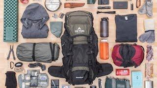 Packing the Teton Sports Scout Overnight Hiking Backpack