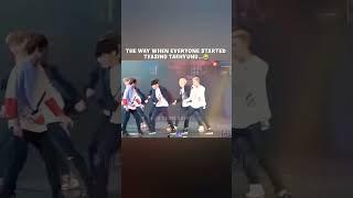 Everyone started teasing Taehyung#kimtaehyung#tae#thv#bts#the#way#when#everyone#funnyshorts#shorts