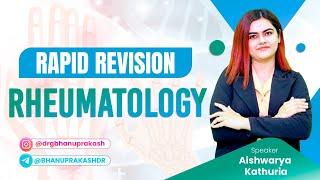 Rapid Revision Rheumatology Internal Medicine for FMGE and NEET PG