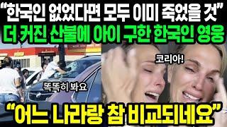 "모든 사람들이 한국인만 같았으면" | 더 커진 산불에 영웅이 된 한국인들 | 한국인들의 따뜻한 기부 행렬 | 해외반응