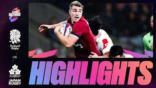 HIGHLIGHTS | ENGLAND V JAPAN | AUTUMN NATIONS SERIES