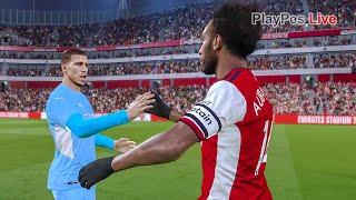 PES 2021 - ARSENAL vs MANCHESTER CITY - Full Match & Goal - Gameplay PC