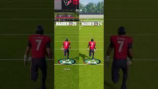 Madden 25 vs. Madden 24 Race | C. J. Stroud Texans PS5