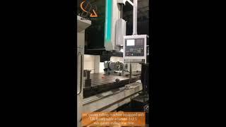 CNC gantry milling machine with Tan Jia five-axis cradle